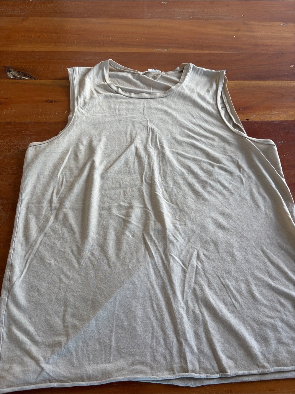 Nili Lotan Women's Sleeveless Muscle Tee in Cream